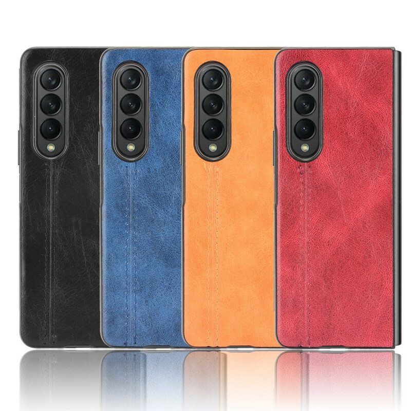 Case Samsung Galaxy Z Fold 3 5G Couture-nahkaefekti