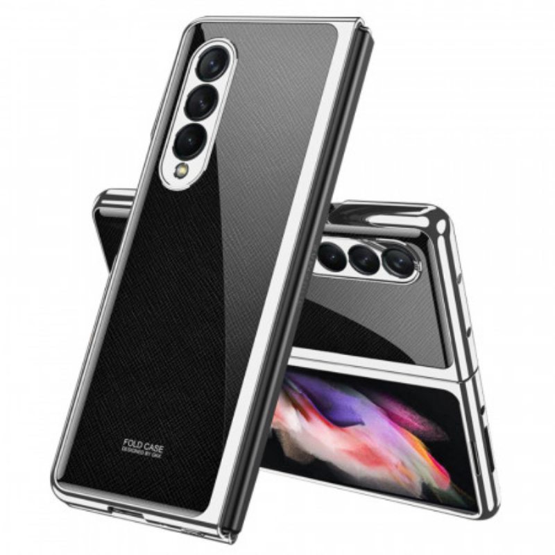 Case Samsung Galaxy Z Fold 3 5G Gkk Teksturoitu Karkaistu Lasi