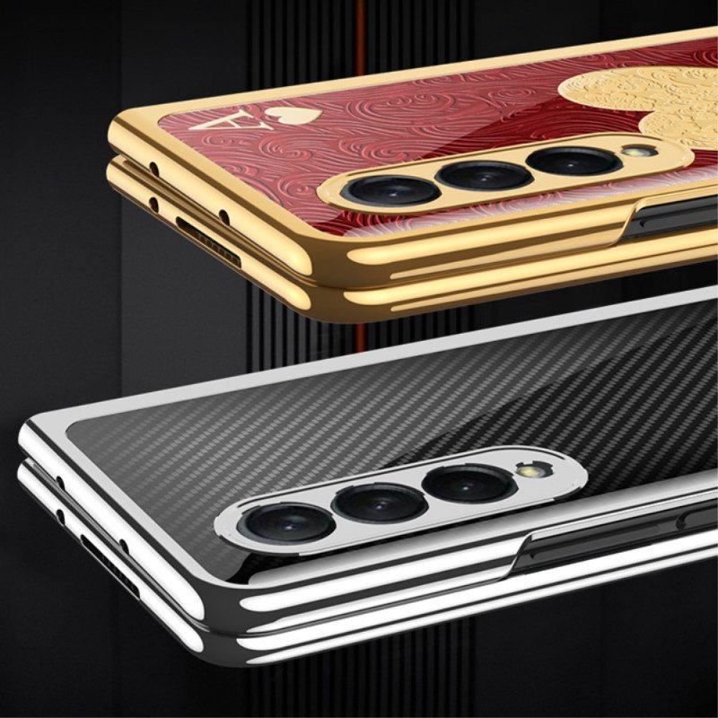 Case Samsung Galaxy Z Fold 3 5G Gkk Teksturoitu Karkaistu Lasi