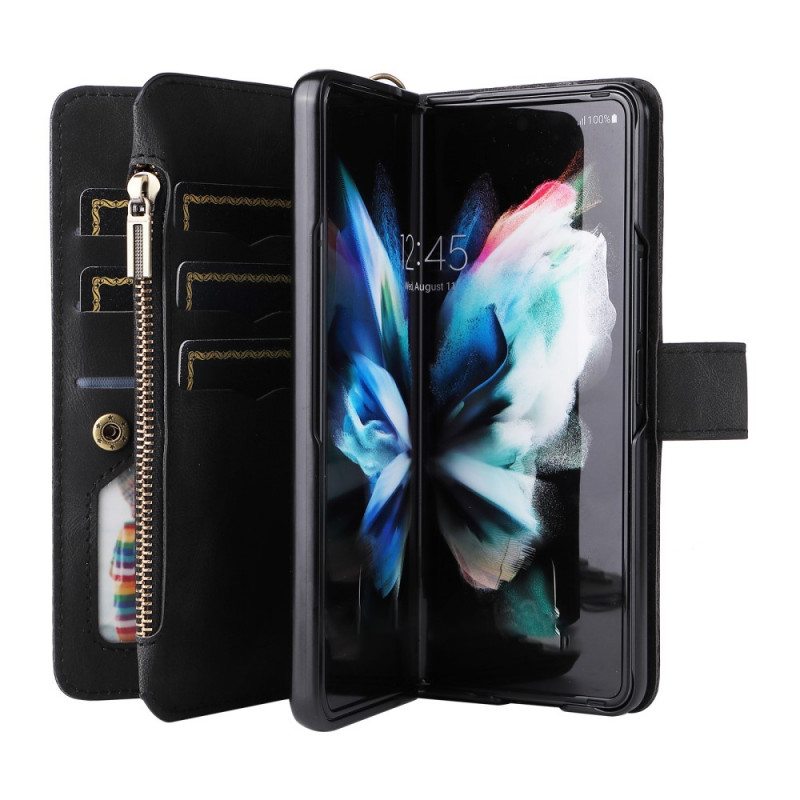 Flip Case Samsung Galaxy Z Fold 3 5G Monitoimikorttikotelo