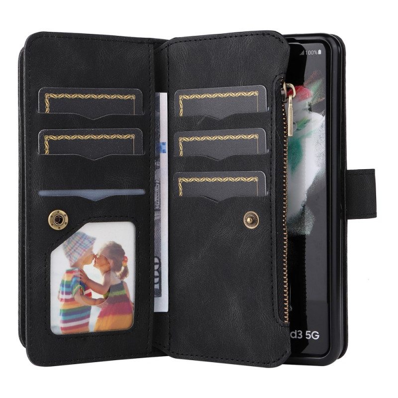 Flip Case Samsung Galaxy Z Fold 3 5G Monitoimikorttikotelo