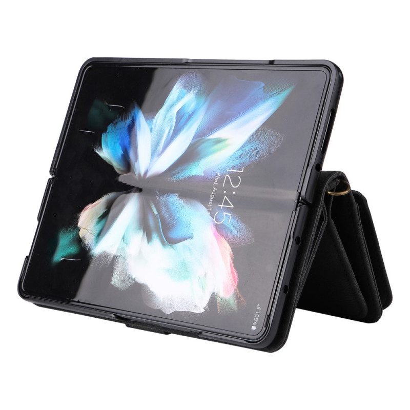 Flip Case Samsung Galaxy Z Fold 3 5G Monitoimikorttikotelo