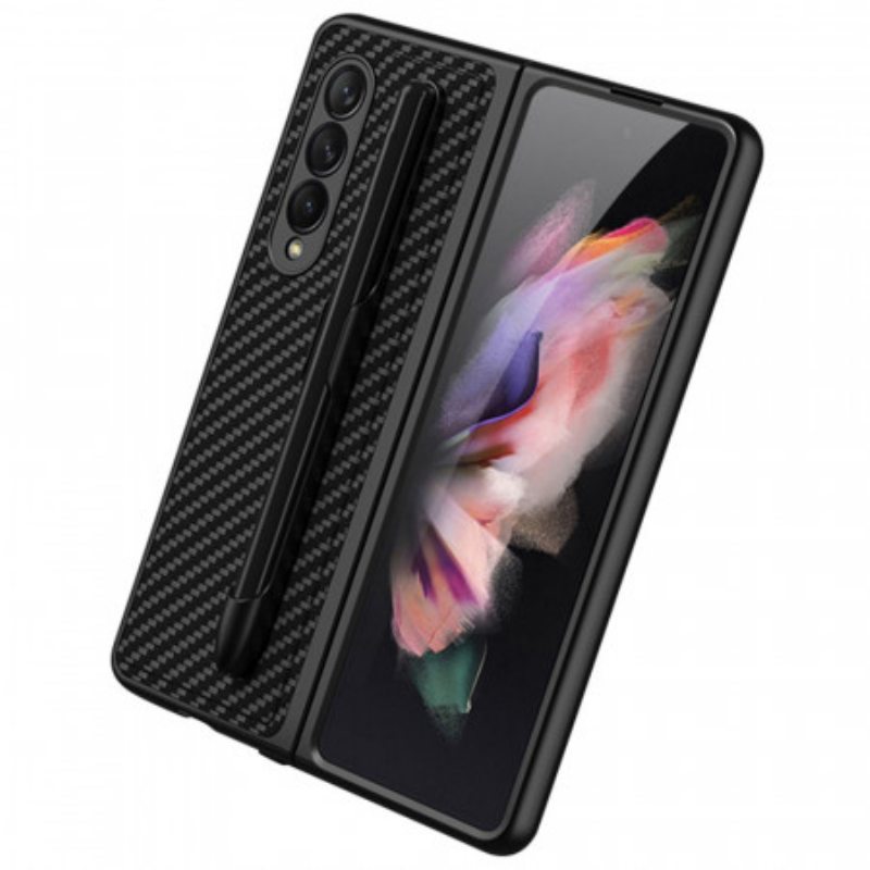 Kuori Samsung Galaxy Z Fold 3 5G Hiilikuitukynän Pidike Gkk