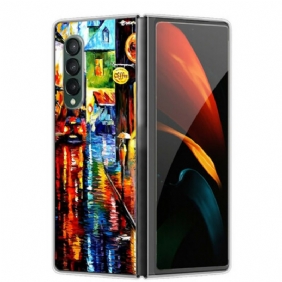 Kuori Samsung Galaxy Z Fold 3 5G Kahvin Maalaus