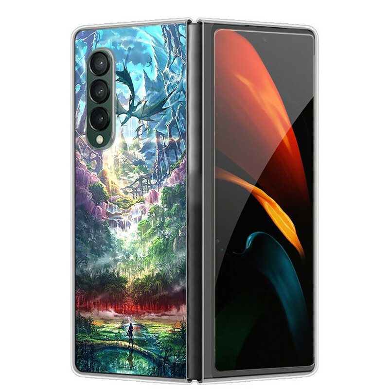 Kuori Samsung Galaxy Z Fold 3 5G Taiteellinen Luonto