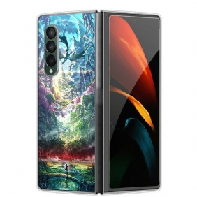 Kuori Samsung Galaxy Z Fold 3 5G Taiteellinen Luonto