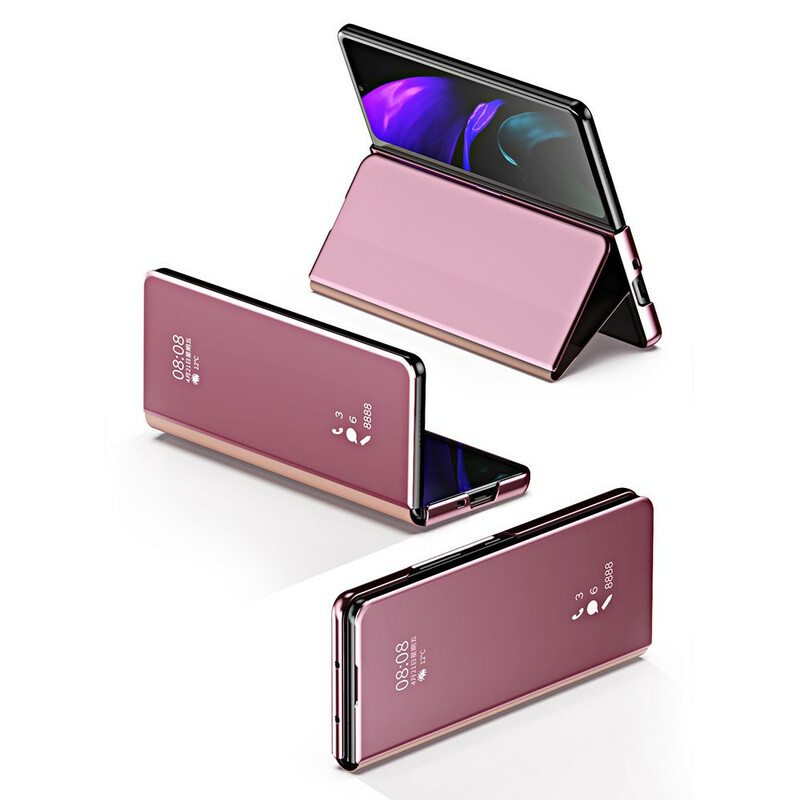 Puhelinkuoret Samsung Galaxy Z Fold 3 5G Kotelot Flip Peilin Kansi