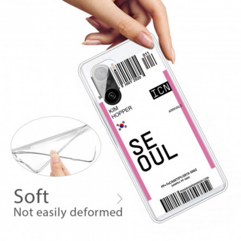 Case Xiaomi Mi 11i 5G Soul Boarding Pass