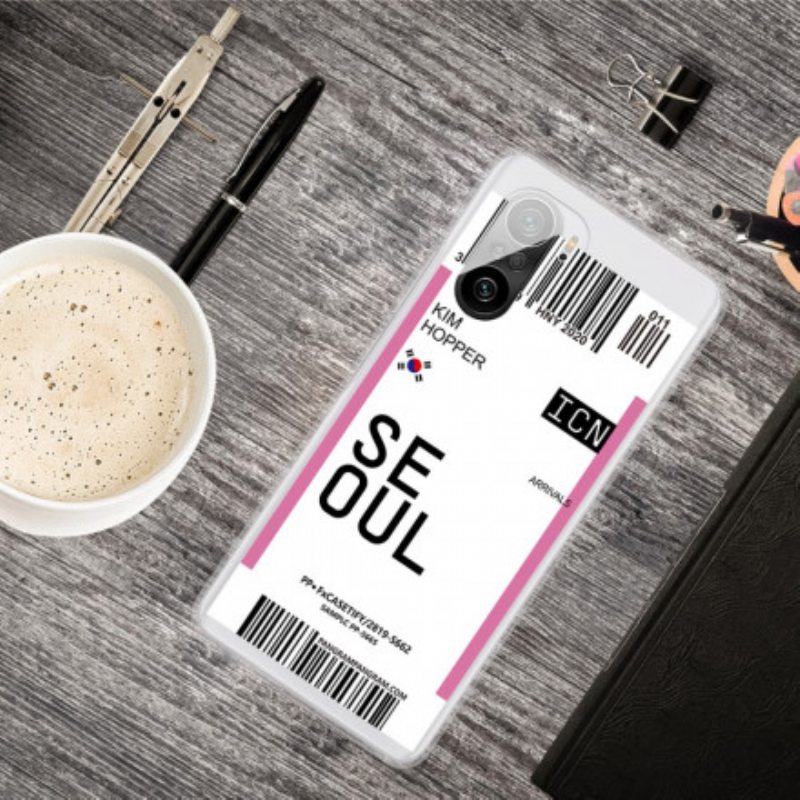 Case Xiaomi Mi 11i 5G Soul Boarding Pass