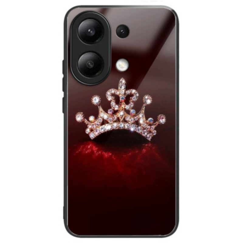 Case Xiaomi Redmi Note 13 4g Puhelinkuoret Diamond Crown Karkaistu Lasi