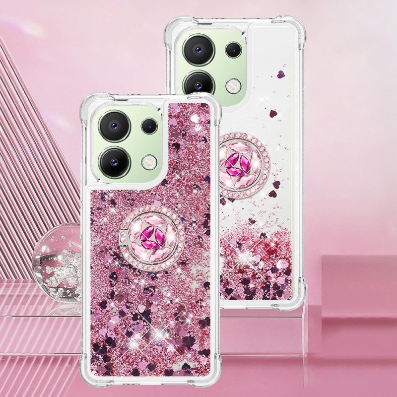 Case Xiaomi Redmi Note 13 4g Puhelinkuoret Glitter Ring -tuki