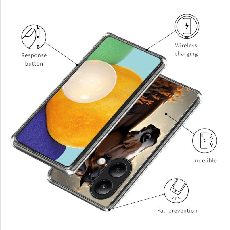 Case Xiaomi Redmi Note 13 4g Puhelinkuoret Hevoskuvio