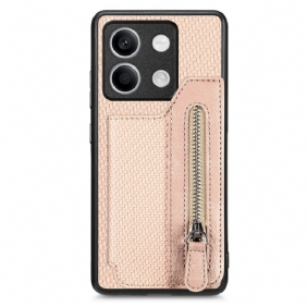 Case Xiaomi Redmi Note 13 4g Puhelinkuoret Hiilikuituinen Kolikkokukkaro