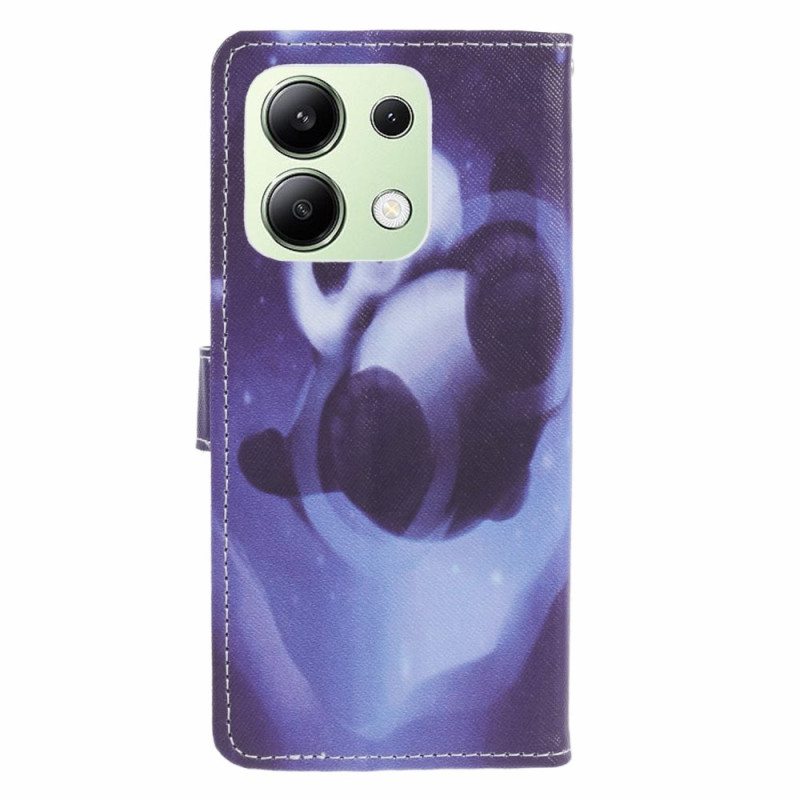 Kotelot Xiaomi Redmi Note 13 4g Space Panda Strap Suojakuori