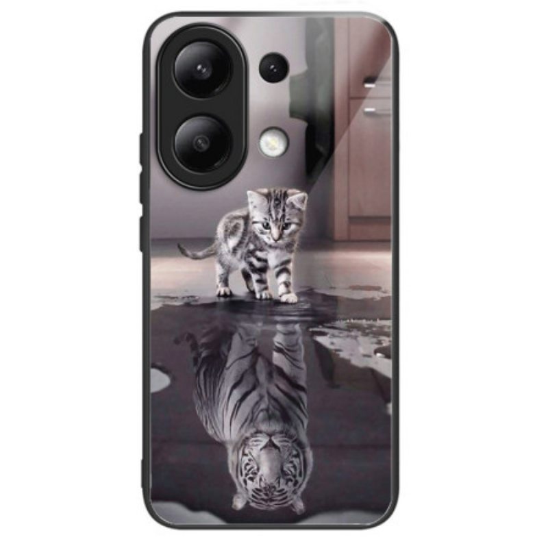 Kuori Xiaomi Redmi Note 13 4g Cat And Tiger Tempered Glass