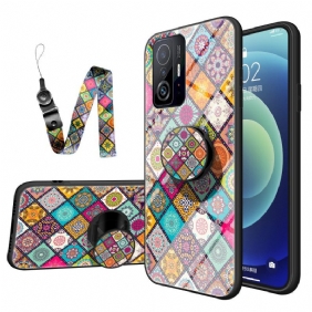 Case Xiaomi 11T / 11T Pro Patchwork Magneettipidike