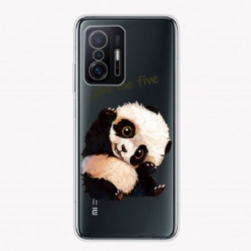 Case Xiaomi 11T / 11T Pro Saumaton Panda Anna Minulle Viisi