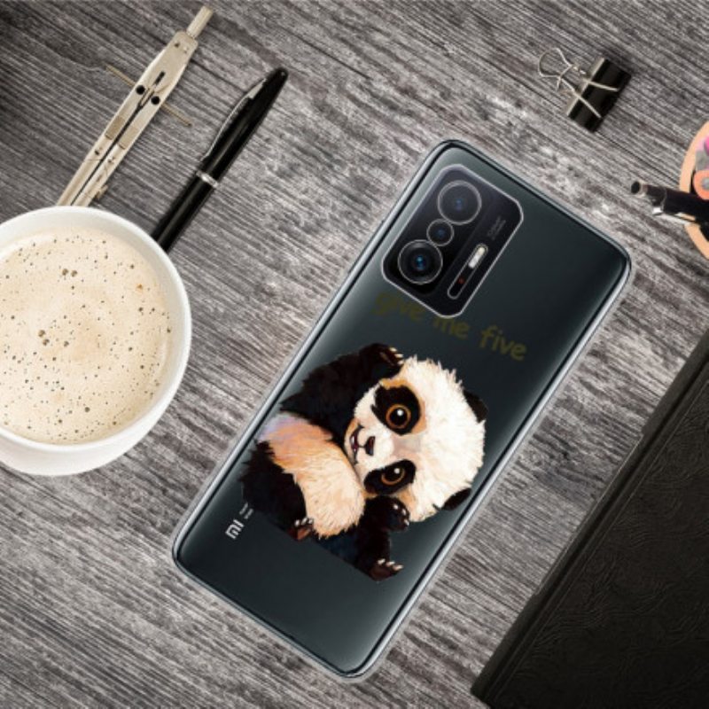 Case Xiaomi 11T / 11T Pro Saumaton Panda Anna Minulle Viisi