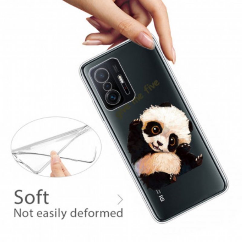 Case Xiaomi 11T / 11T Pro Saumaton Panda Anna Minulle Viisi