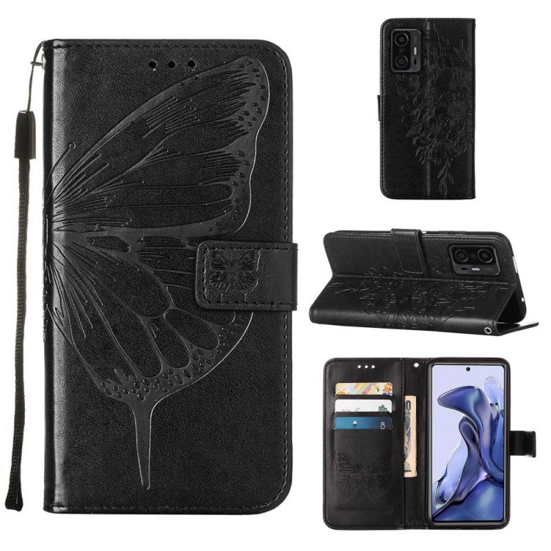 Kotelot Xiaomi 11T / 11T Pro Butterfly Design