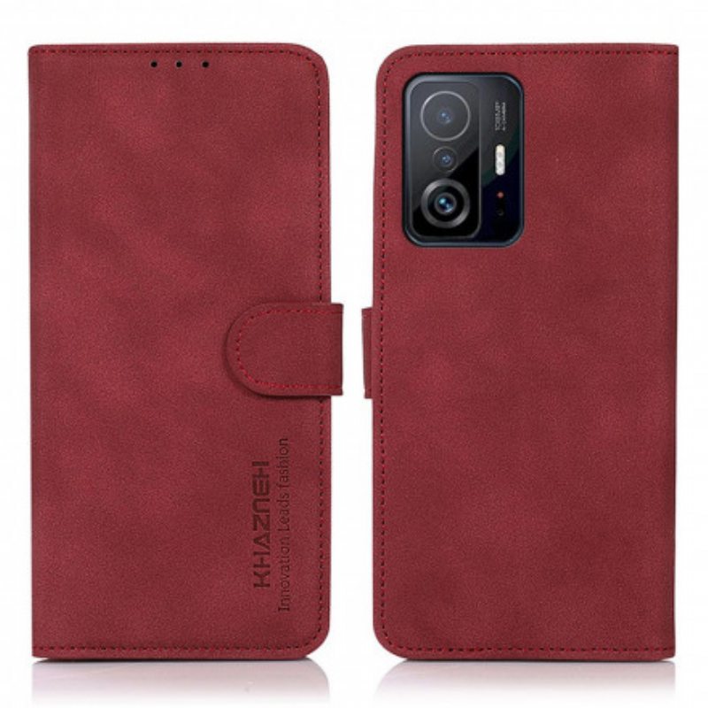 Kotelot Xiaomi 11T / 11T Pro Khazneh Fashion Leather Effect