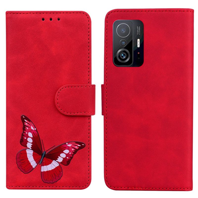 Kotelot Xiaomi 11T / 11T Pro Skin Touch Butterfly