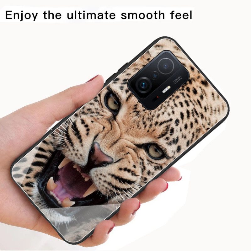 Kuori Xiaomi 11T / 11T Pro Leopard Karkaistu Lasi