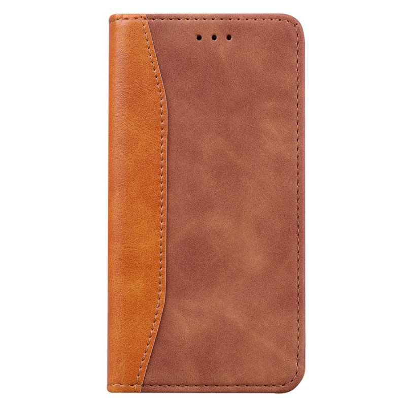 Puhelinkuoret Xiaomi 11T / 11T Pro Kotelot Flip Bi-texture Business Leather Effect