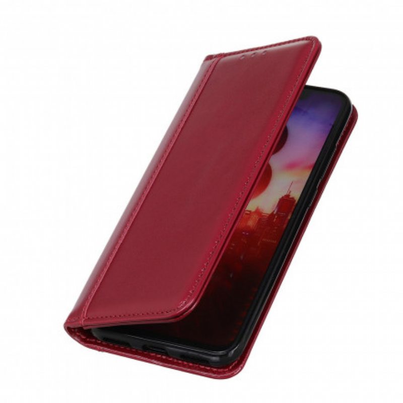 Puhelinkuoret Xiaomi 11T / 11T Pro Kotelot Flip Halkaistu Nahka