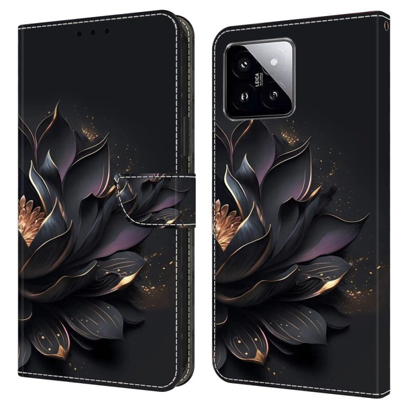 Kotelot Xiaomi 14 Purple Lotus