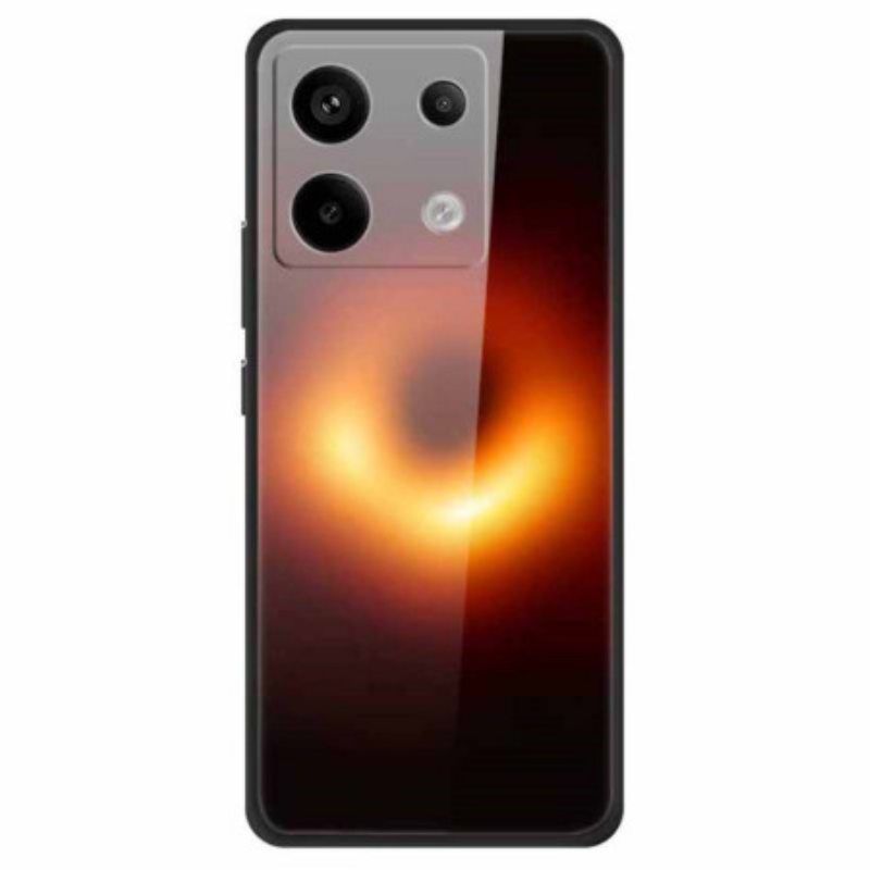 Case Xiaomi Redmi Note 13 Pro 5g Puhelinkuoret Mustan Aukon Karkaistu Lasi