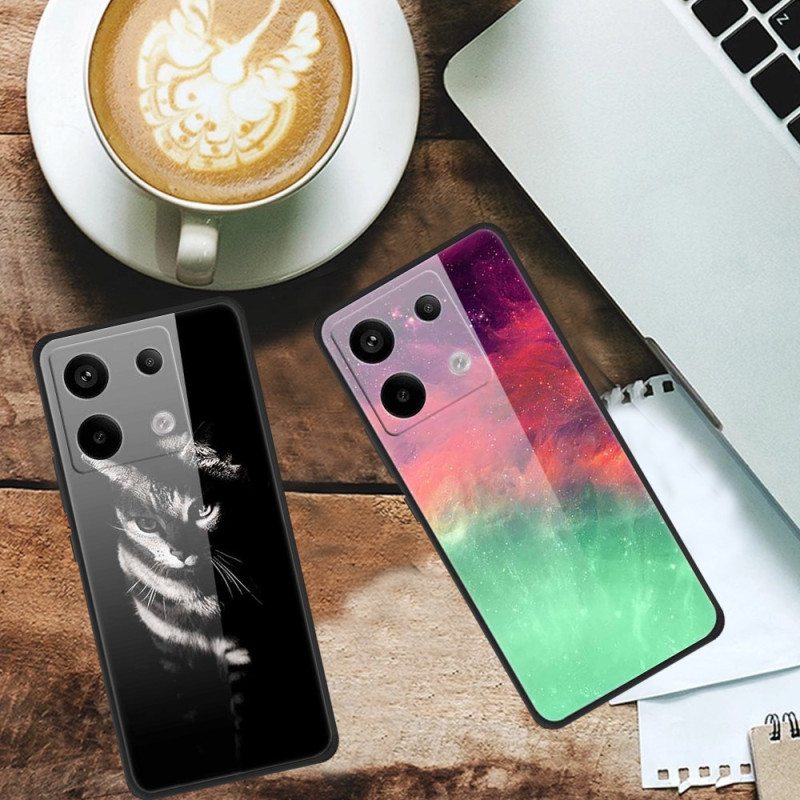 Kuori Xiaomi Redmi Note 13 Pro 5g Jään Ja Tulen Karkaistu Lasikitara