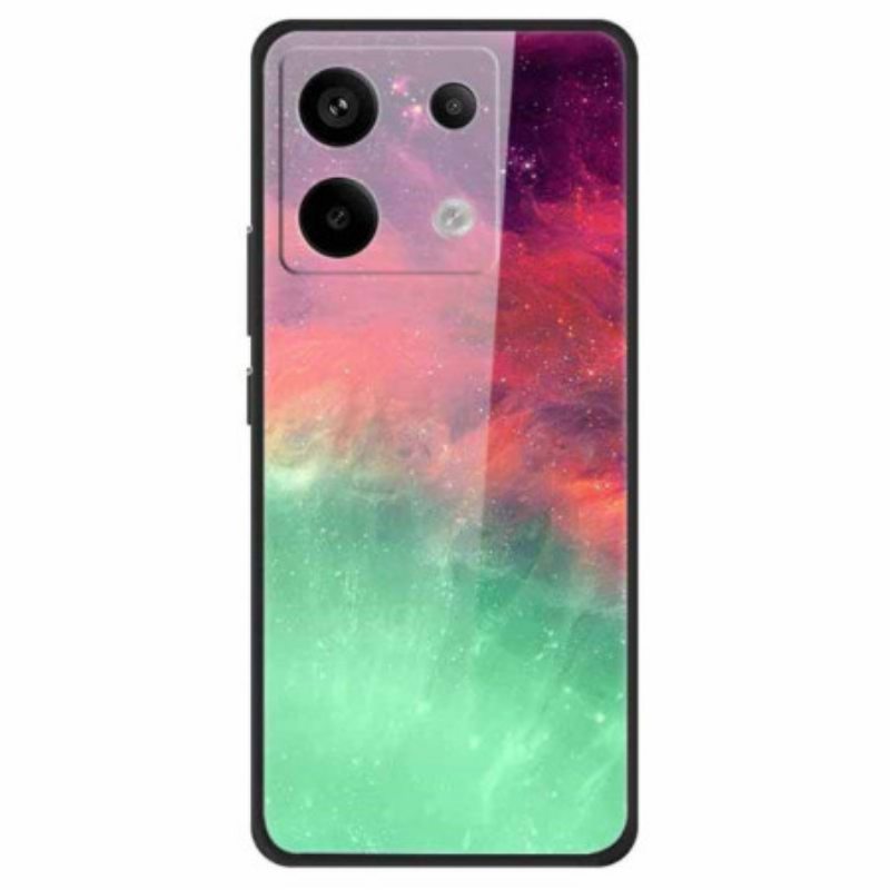 Kuori Xiaomi Redmi Note 13 Pro 5g Karkaistu Lasi Värillinen Kuvio Suojakuori