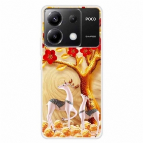 Kuori Xiaomi Redmi Note 13 Pro 5g Sika Deer Pattern