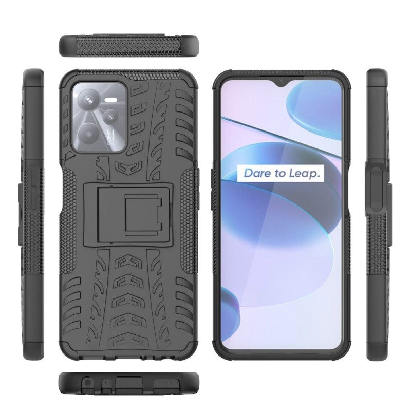 Case Realme C35 Liukumaton Hybridi Jalustalla