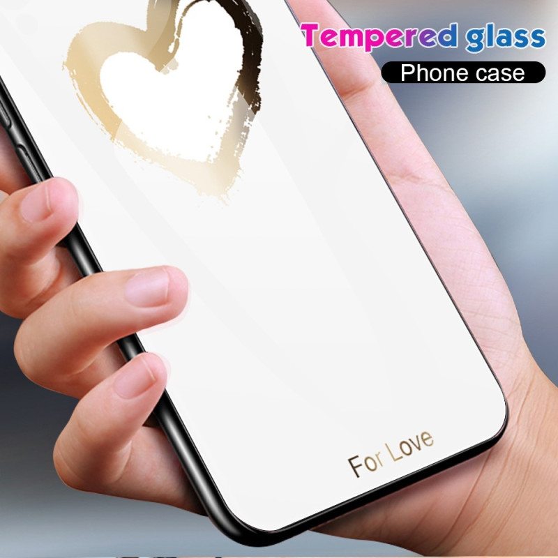 Case Realme C35 Sydän Karkaistu Lasi