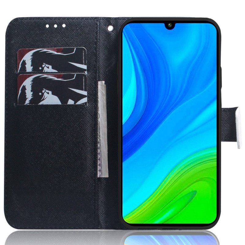 Flip Case Realme C35 Suojaketju Kuori Thong Safari