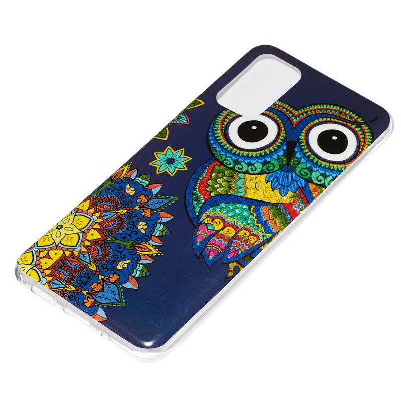 Case Samsung Galaxy S20 Plus / S20 Plus 5G Fluoresoiva Pöllön Mandala