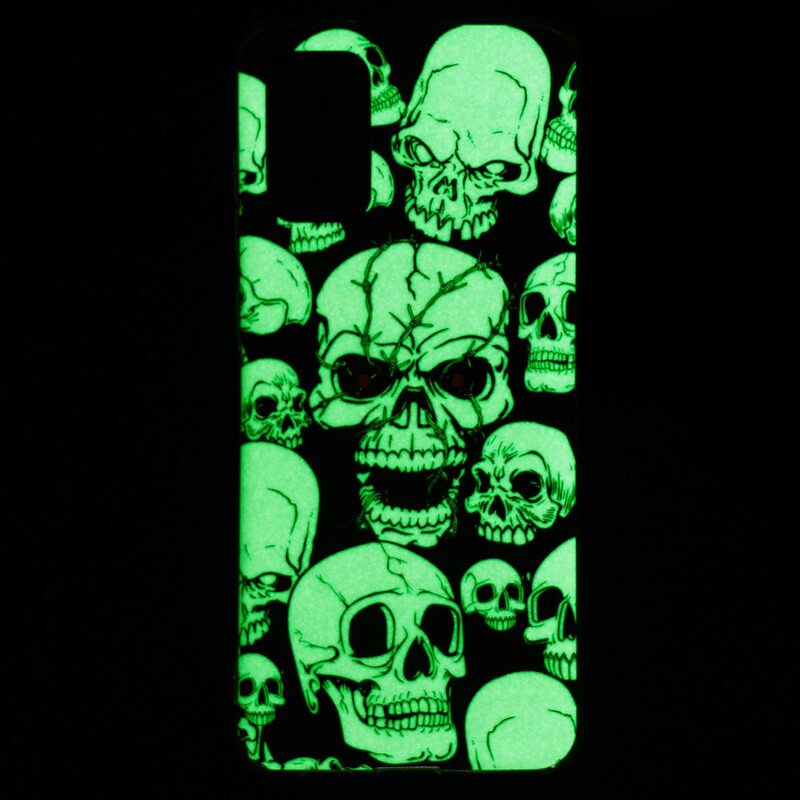 Case Samsung Galaxy S20 Plus / S20 Plus 5G Fluoresoivat Pääkallot