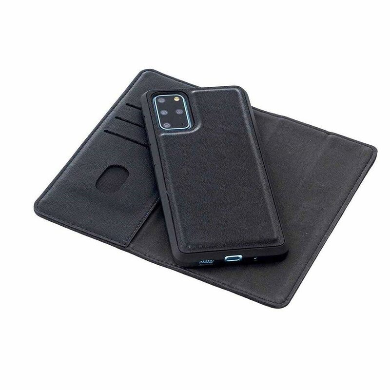 Case Samsung Galaxy S20 Plus / S20 Plus 5G Kotelot Flip Irrotettava Aitoa Nahkaa