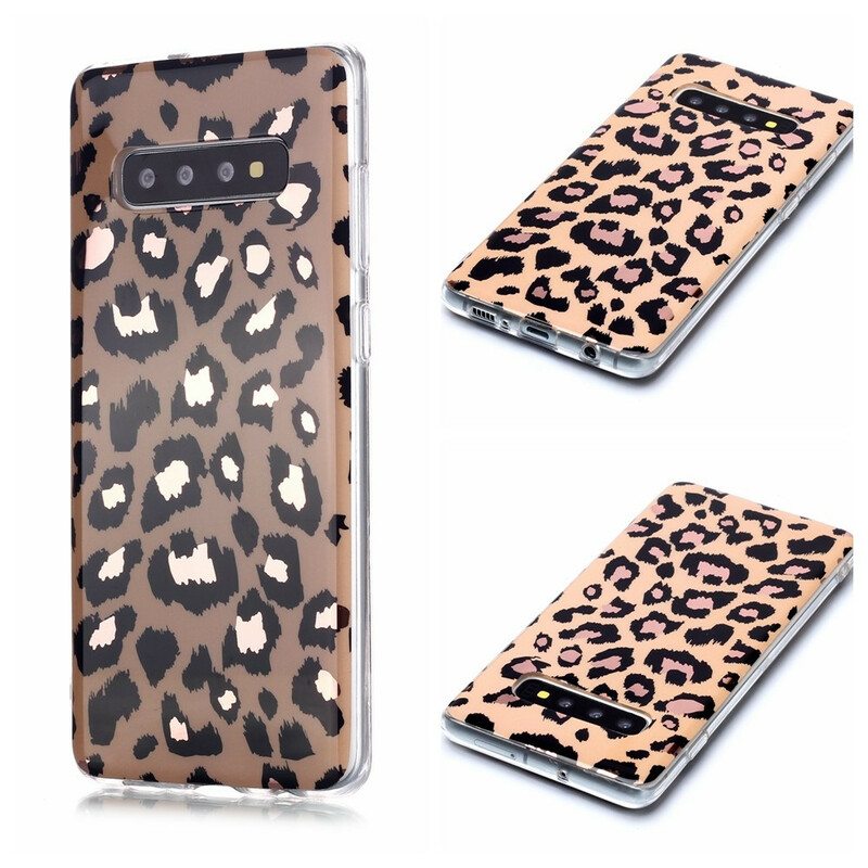 Case Samsung Galaxy S20 Plus / S20 Plus 5G Leopard-tyylinen Marmori