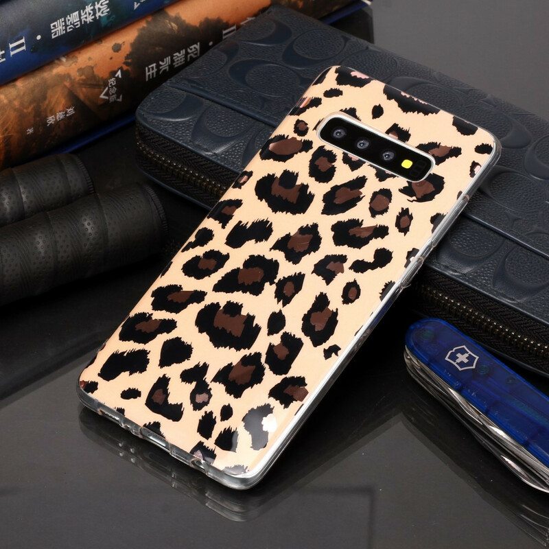 Case Samsung Galaxy S20 Plus / S20 Plus 5G Leopard-tyylinen Marmori