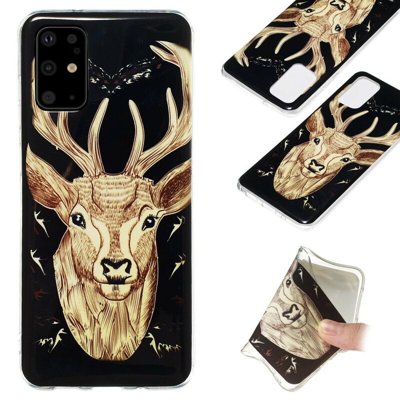 Kuori Samsung Galaxy S20 Plus / S20 Plus 5G Fluoresoiva Deer