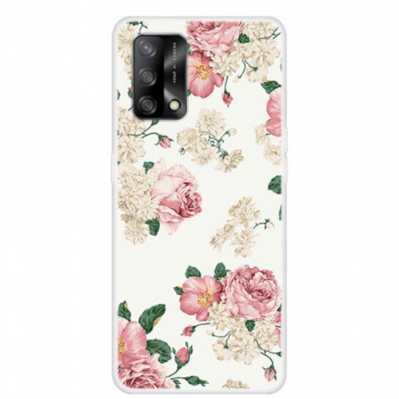 Case Oppo A74 4G Liberty Kukkia