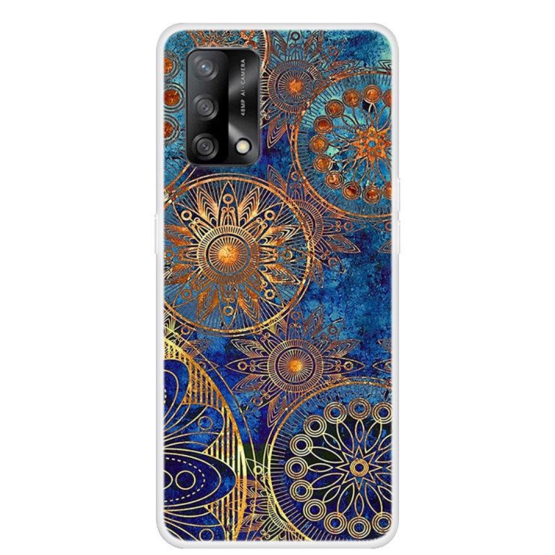 Case Oppo A74 4G Mandala Suunnittelu