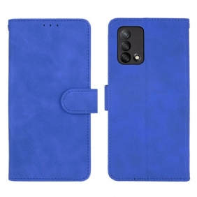 Flip Case Oppo A74 4G Värillinen Skin-touch