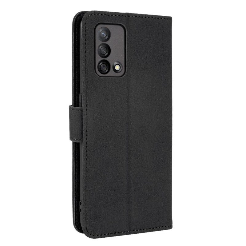 Flip Case Oppo A74 4G Värillinen Skin-touch