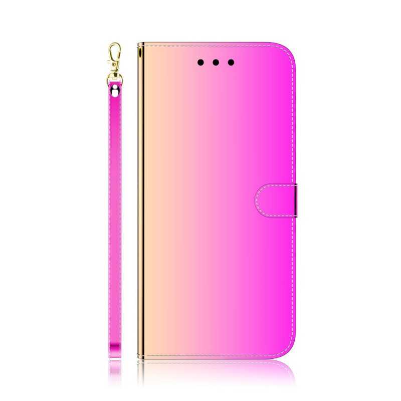 Kotelot Oppo A74 4G Keinonahkainen Peilin Kansi