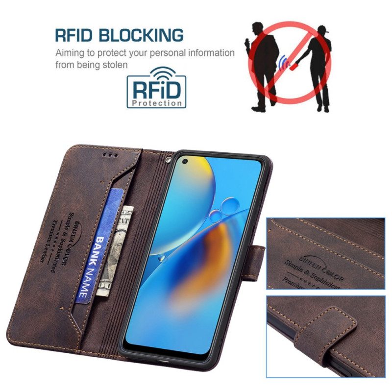 Kotelot Oppo A74 4G Rfid Binfen Color