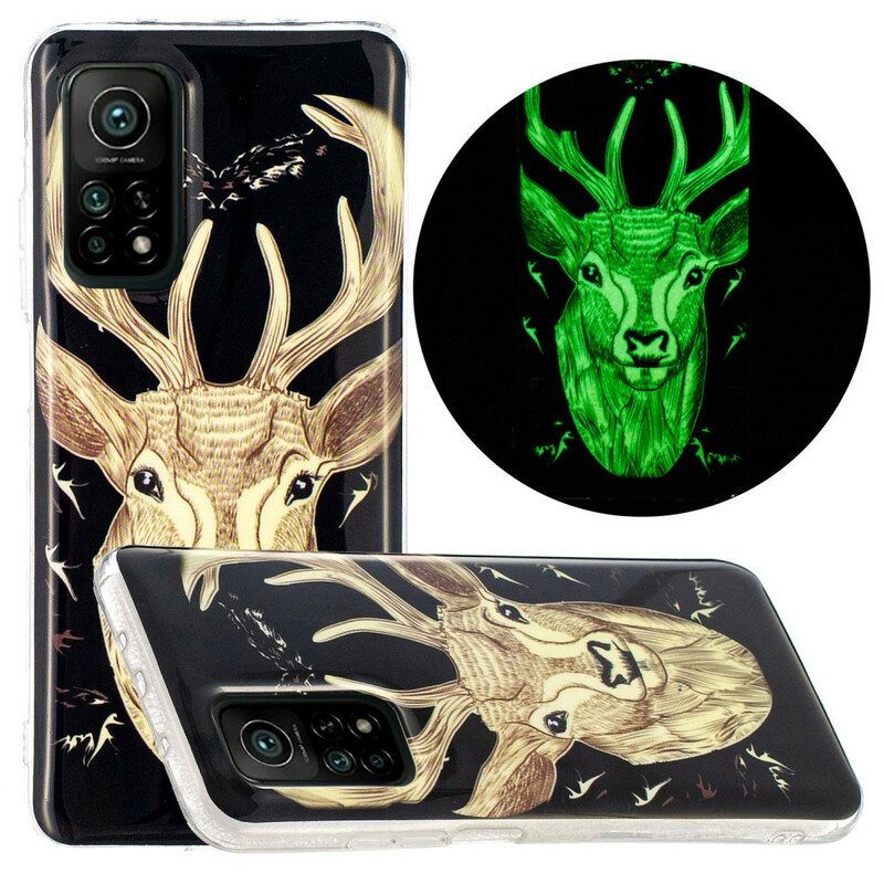 Case Xiaomi Mi 10T / 10T Pro Fluoresoiva Majestic Deer